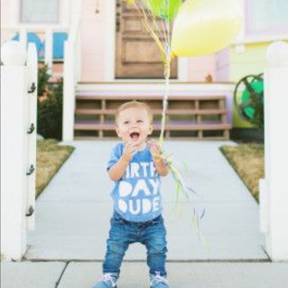 Birthday Dude t shirt